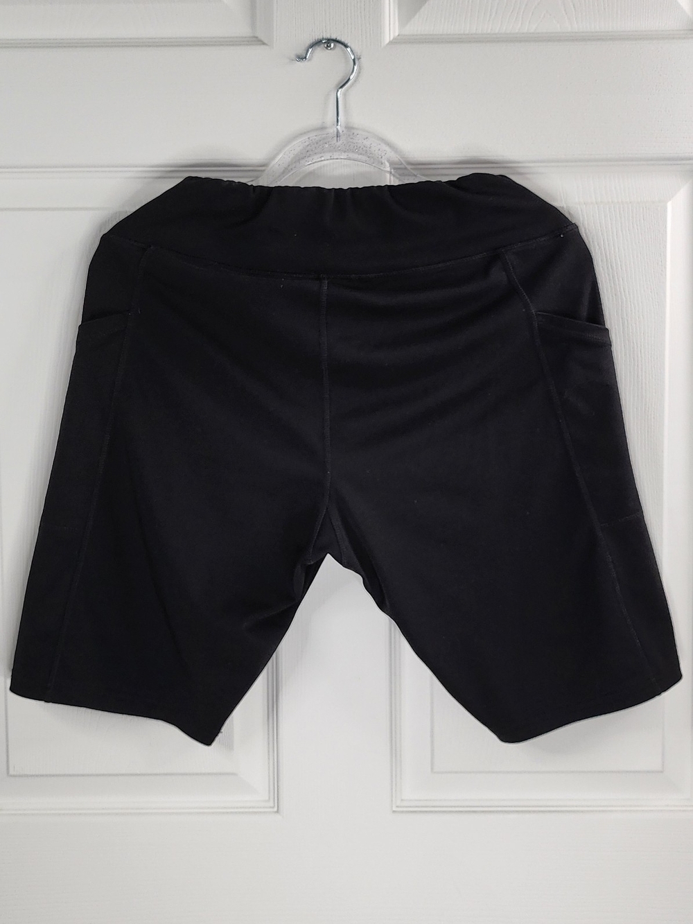 New York Laundry Black Athletic Shorts with Side Pockets